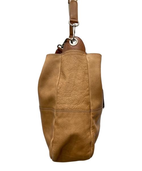 MARGARET HOWELL idea（マーガレット ハウエル アイディア）MARGARET HOWELL idea (マーガレット ハウエル アイディア) 2WAYバッグ ブラウンの古着・服飾アイテム