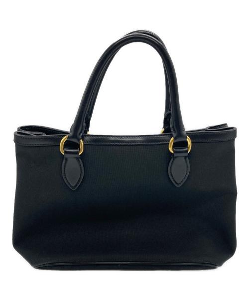 PRADA（プラダ）PRADA (プラダ) ロゴ2wayバッグ ブラックの古着・服飾アイテム