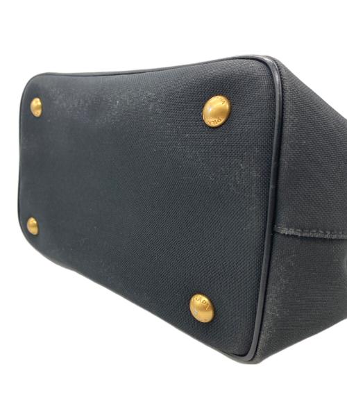 PRADA（プラダ）PRADA (プラダ) ロゴ2wayバッグ ブラックの古着・服飾アイテム