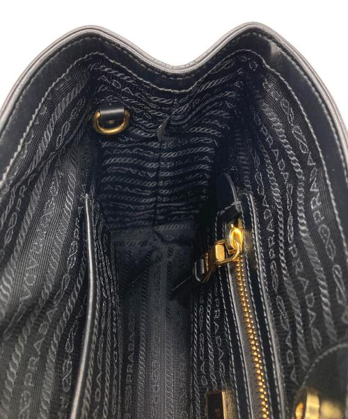 PRADA（プラダ）PRADA (プラダ) ロゴ2wayバッグ ブラックの古着・服飾アイテム