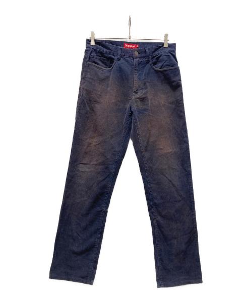 SUPREME（シュプリーム）Supreme (シュプリーム) Corduroy 5pocket pant 13AW ネイビー サイズ:30の古着・服飾アイテム