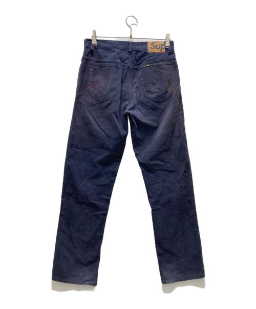 SUPREME（シュプリーム）Supreme (シュプリーム) Corduroy 5pocket pant 13AW ネイビー サイズ:30の古着・服飾アイテム