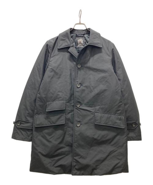 VAN（ヴァン）VAN (ヴァン) ライナー付ステンカラーコート ブラック サイズ:Mの古着・服飾アイテム