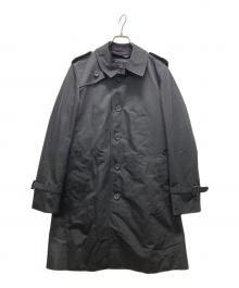 Aquascutum（アクアスキュータム）の古着「キルティングライナー付トレンチコート」｜ブラック