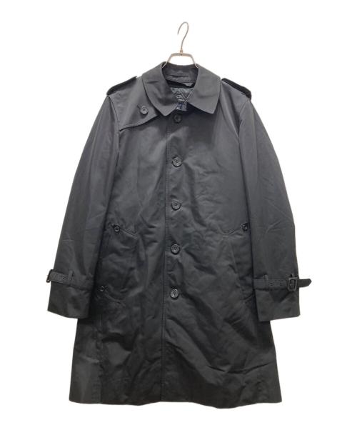 Aquascutum（アクアスキュータム）Aquascutum (アクアスキュータム) キルティングライナー付トレンチコート ブラック サイズ:Mの古着・服飾アイテム