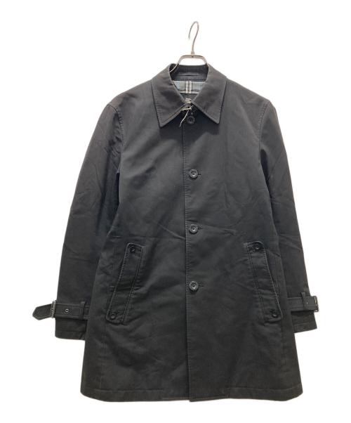 BURBERRY BLACK LABEL（バーバリーブラックレーベル）BURBERRY BLACK LABEL (バーバリーブラックレーベル) トレンチコート ブラック サイズ:Mの古着・服飾アイテム