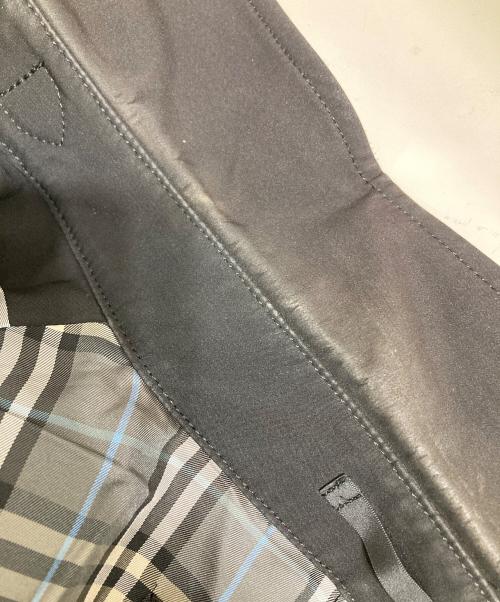 BURBERRY BLACK LABEL（バーバリーブラックレーベル）BURBERRY BLACK LABEL (バーバリーブラックレーベル) トレンチコート ブラック サイズ:Mの古着・服飾アイテム