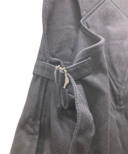 BLURHMS（ブラームス）blurhms (ブラームス) Super Serge Overalls ブラック サイズ:２の古着・服飾アイテム