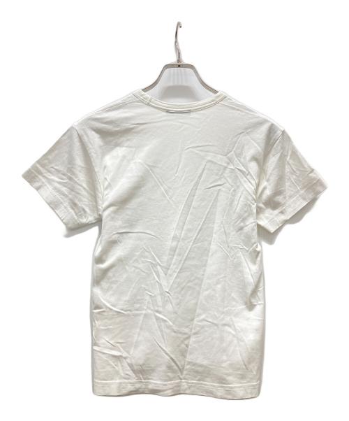 Acne studios（アクネ ストゥディオス）ACNE STUDIOS (アクネ ストゥディオス) フェイスパッチTシャツ ホワイト サイズ:XXSの古着・服飾アイテム