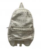 a-jolieアジョリー）の古着「ツイードデイパック」｜ベージュ