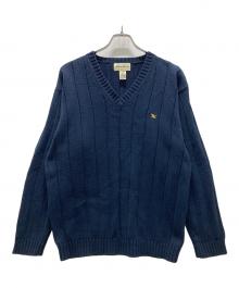 Eddie Bauer（エディーバウアー）の古着「90sVネックニット」｜ネイビー