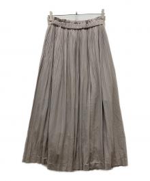 ESTNATION（エストネーション）の古着「プリーツスカート」｜グレー