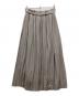 ESTNATION（エストネーション）の古着「プリーツスカート」｜グレー