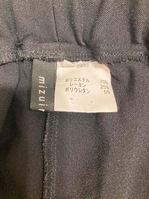 mizuiro-ind（ミズイロインド）mizuiro-ind (ミズイロインド) イージーパンツ ブラック サイズ:Mの古着・服飾アイテム