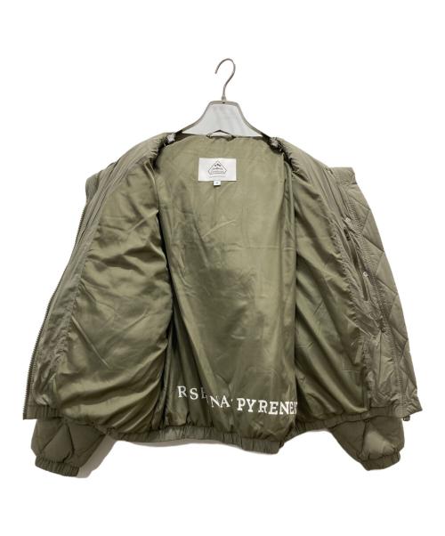 Pyrenex（ピレネックス）Pyrenex (ピレネックス) ROSEanna (ローズアンナ) FRIDAY ダウンジャケット カーキ サイズ:38の古着・服飾アイテム