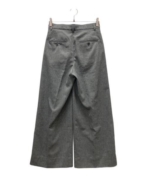 FRAMeWORK（フレームワーク）FRAMeWORK (フレームワーク) トロタックワイドパンツ グレー サイズ:36の古着・服飾アイテム