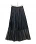 VERMEIL par iena（ヴェルメイユ パー イエナ）の古着「プリーツスカート」｜ブラック