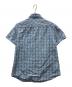 BURBERRY BLUE LABEL (バーバリー ブルー レーベル) 半袖シャツ スカイブルー サイズ:38：5000円