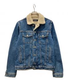DIESEL（ディーゼル）の古着「裏ボアデニムジャケット」｜インディゴ