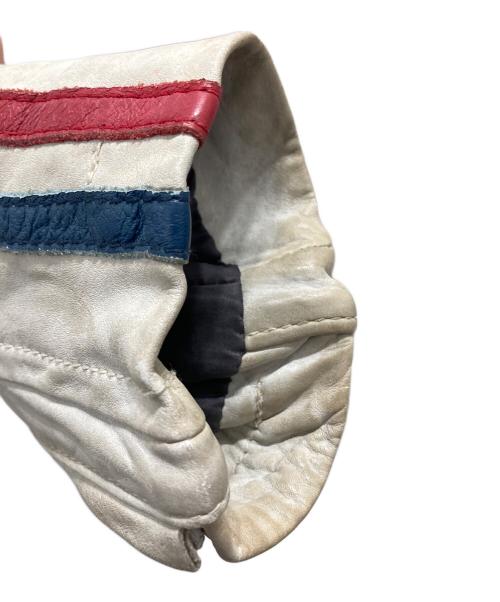 Schott（ショット）Schott (ショット) エイジング加工シングルライダースジャケット ベージュ サイズ:Sの古着・服飾アイテム