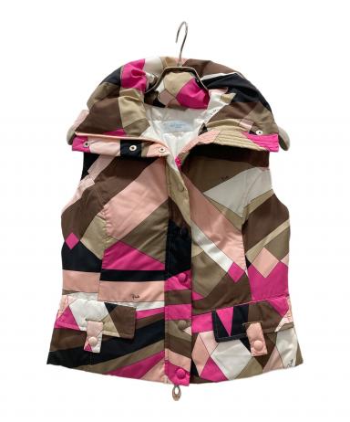 中古・古着通販】Emilio Pucci (エミリオ プッチ) 幾何学柄ダウン