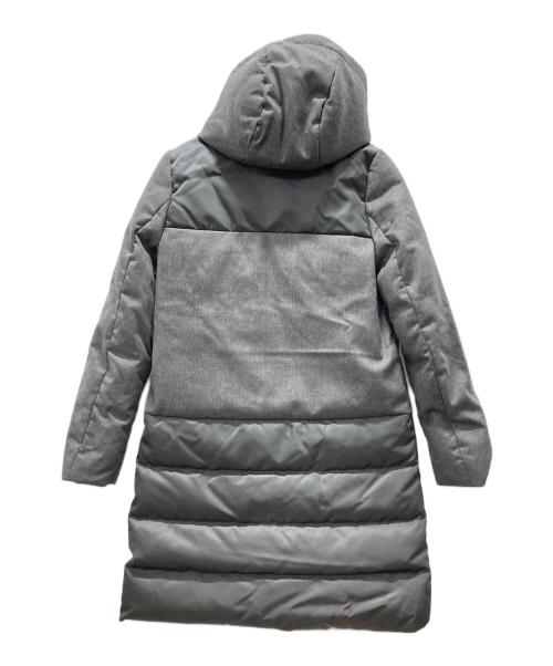 theory（セオリー）theory (セオリー) 切替ダウンコート グレー サイズ:Pの古着・服飾アイテム