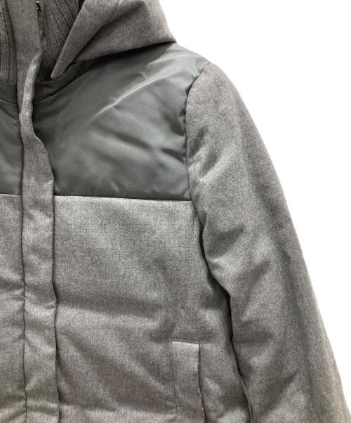 theory（セオリー）theory (セオリー) 切替ダウンコート グレー サイズ:Pの古着・服飾アイテム