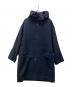 MARITHE+FRANCOIS GIRBAUD（マリテフランソワジルボー）の古着「フーデッドコート」｜ネイビー