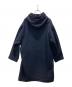 MARITHE+FRANCOIS GIRBAUD (マリテフランソワジルボー) フーデッドコート ネイビー サイズ:M：5000円