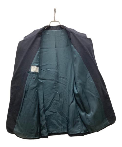 VERSUS VERSACE（ヴェルサス ヴェルサーチェ）VERSUS VERSACE (ヴェルサス ヴェルサーチェ) ロゴワッペン テーラードジャケット ネイビー サイズ:４８の古着・服飾アイテム