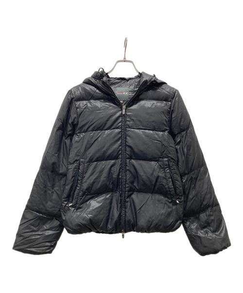 DUVETICA（デュベティカ）DUVETICA (デュベティカ) ADHARA HOODED DOWN JACKET ブラック サイズ:40の古着・服飾アイテム