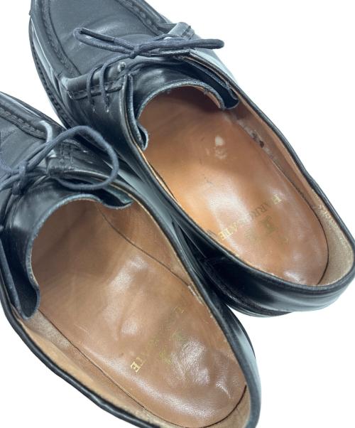 HARROGATE（ハロゲイト）HARROGATE (ハロゲイト) チロリアンシューズ ブラック サイズ:8の古着・服飾アイテム