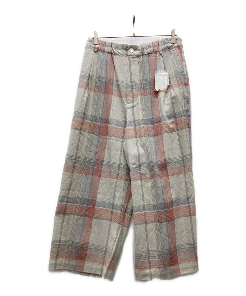 plantation（プランテーション）Plantation (プランテーション) ワイドパンツ ベージュ サイズ:M 未使用品の古着・服飾アイテム