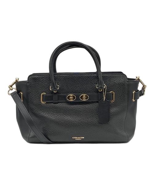 COACH（コーチ）COACH (コーチ) 2WAYバッグ ブラックの古着・服飾アイテム