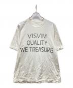 VISVIMビズビム）の古着「JUMBO TEE S/S /プリントTシャツ」｜ホワイト