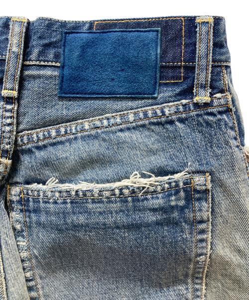 VISVIM（ビズビム）VISVIM (ビズビム) JOURNEYMAN PANTS TACKED DMGD-27 ブルー サイズ:3の古着・服飾アイテム