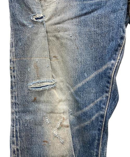 VISVIM（ビズビム）VISVIM (ビズビム) JOURNEYMAN PANTS TACKED DMGD-27 ブルー サイズ:3の古着・服飾アイテム