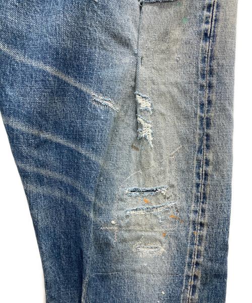 VISVIM（ビズビム）VISVIM (ビズビム) JOURNEYMAN PANTS TACKED DMGD-27 ブルー サイズ:3の古着・服飾アイテム