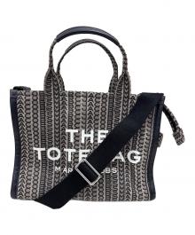MARC JACOBS（マークジェイコブズ）の古着「モノグラム 2WAYショルダーバッグ」｜グレー