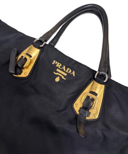PRADA（プラダ）PRADA (プラダ) ハンドバッグ ブラックの古着・服飾アイテム