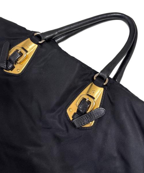 PRADA（プラダ）PRADA (プラダ) ハンドバッグ ブラックの古着・服飾アイテム