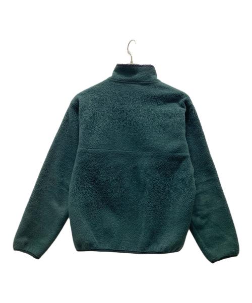 Patagonia（パタゴニア）Patagonia (パタゴニア) USA製フリーススナップT スウェット グリーン サイズ:Sの古着・服飾アイテム
