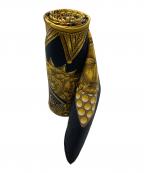 HERMESエルメス）の古着「カレ90 首長達の金」｜ブラック