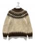 hilda ltd (hilda ltd) ノルディックニット ベージュ サイズ:S(レディースサイズ)：3500円