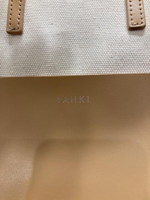 YAHKI（ヤーキ）YAHKI (ヤーキ) キャンバスサコッシュ/ショルダーバッグ ベージュの古着・服飾アイテム