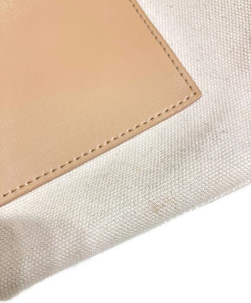 YAHKI（ヤーキ）YAHKI (ヤーキ) キャンバスサコッシュ/ショルダーバッグ ベージュの古着・服飾アイテム