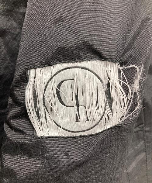 MB Ch.（MB Ch.）MB Ch. (MB Ch.) ハイエンドオーバーサイズレザーMA-1 ブラック サイズ:FREEの古着・服飾アイテム