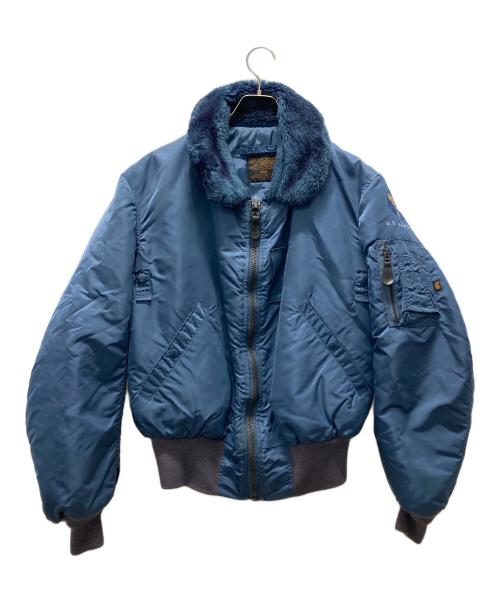 AVIREX（アヴィレックス）AVIREX (アヴィレックス) B-15フライトジャケット ネイビー サイズ:Mの古着・服飾アイテム
