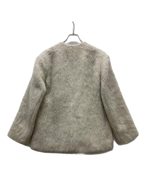 R'IAM PLAGE（リアム プラージュ）r'iam plage (リアム プラージュ) シャギーコートジャケット ベージュ サイズ:36の古着・服飾アイテム