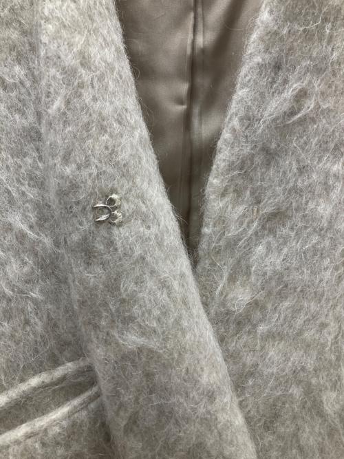 R'IAM PLAGE（リアム プラージュ）r'iam plage (リアム プラージュ) シャギーコートジャケット ベージュ サイズ:36の古着・服飾アイテム